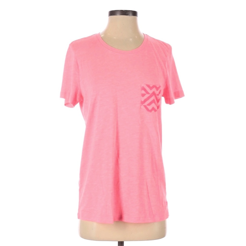 Victoria’s Secret Pink Chevron Pocket Tee